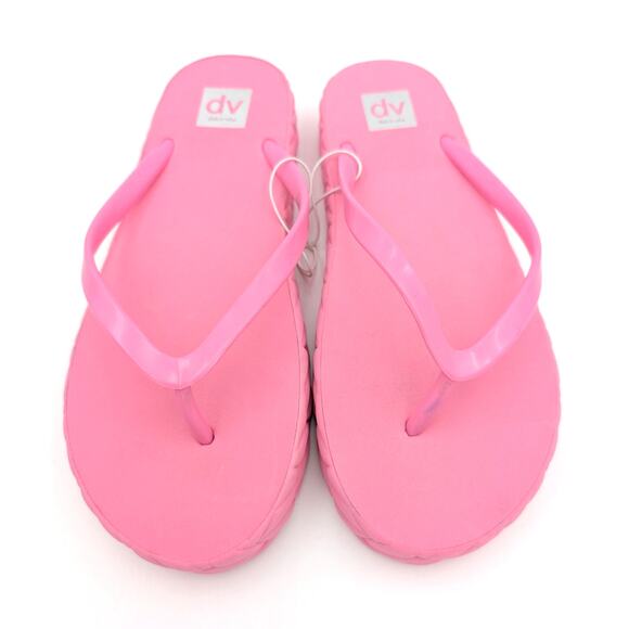 DV Dolce Vita Big Kid Girls Zibbie Flip Flop Thong Sandals Pink Size US5 EU36 - Picture 2 of 11